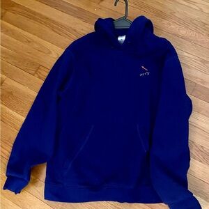 B&C Collection, Purple/Blue “it’s me” embroidered hoodie, XXL